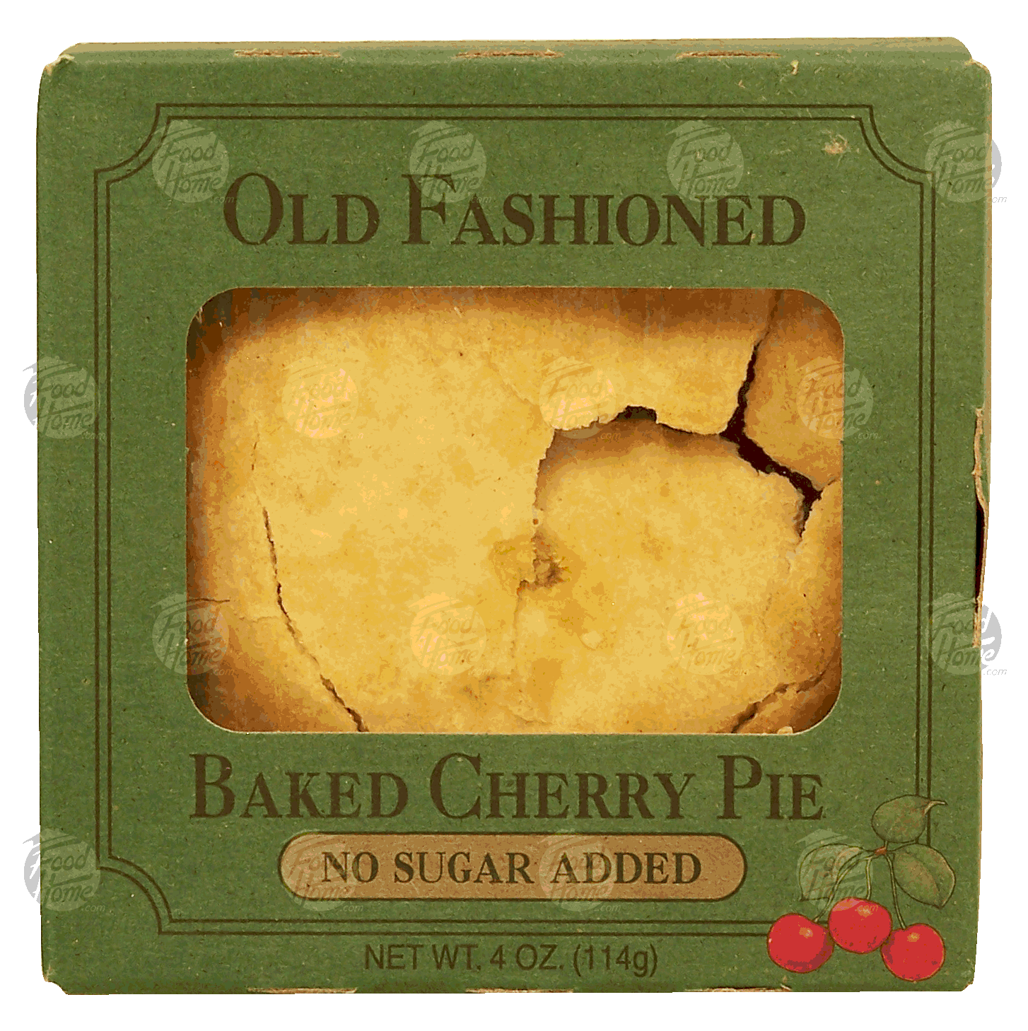 Table Talk Pies Old Fashioned baked cherry pie, no sugar added, single serving Full-Size Picture